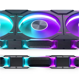 Phanteks Fan PH-F140D30R_DRGB_PWM_BK01_3P D30-140 DRGB PWM FAN Black Retail