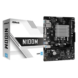 ASRock Motherboard N100M N100 Max32GB DDR4 Micro ATX Retail