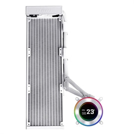 Lian-Li Fan HS2LCD36W 2.1 LCD Radiator White Retail