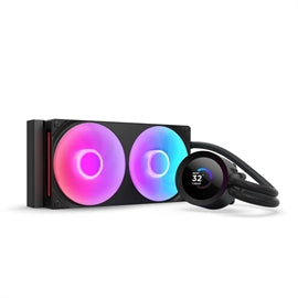NZXT Fan RL-KR240-B2 Kraken Plus 240 RGB v2 Black AIO LIQUID COOLER Retail