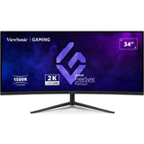 ViewSonic MN VX3418C-2K 34 Curved 3440x1440 21:9 1ms 180Hz Retail