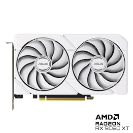 ASUS VCX DUAL-RX9060XT-16G-WHITE Radeon RX 9060 XT 16GB GDDR6 White PCIe RTL
