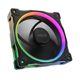 ASUS FN PRIME MR120 FAN ARGB BLACK 120mm PWM 20ARGB Single Pack Retail