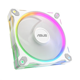 ASUS FN PRIME MR120 FAN ARGB REVERSE WHITE 120mm PWM 20ARGB single pack Retail