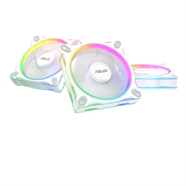 ASUS FN PRIME MR120 FAN ARGB REVERSE WHITE 3IN1 120mm PWM 20ARGB triple pack