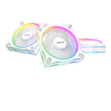 ASUS FN PRIME MR120 FAN ARGB REVERSE WHITE 3IN1 120mm PWM 20ARGB triple pack