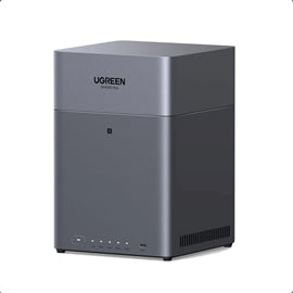 UGREEN NAS DH4300 Plus NASync 120TB Storage Hub w HDMI Cable Dark grey Retail