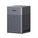 UGREEN NAS DH4300 Plus NASync 120TB Storage Hub w HDMI Cable Dark grey Retail