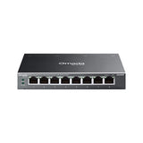 TP-Link SWT ES208GP Omada 8-Port Gigabit Easy Managed Switch w 8-Port PoE+ RTL
