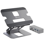 j5create Accessory JTS427 Aluminum Multi-Angle Dual-HDMI Docking Stand Retail