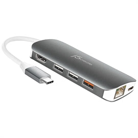 j5create Accessory JCD383 USB-C Multi Adapter 9 Functions in 1 Retail