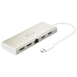 j5create Accessory JCD381 USB-C Dual HDMI Mini Dock PD2.0 Retail