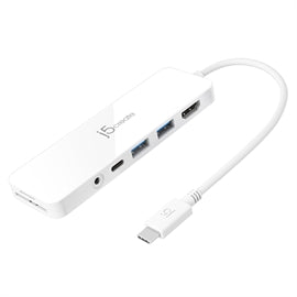 j5create Accessory JCD373 USB-C Multi-Port Hub with Power Delivery Retail