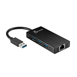 j5create AC JUH470 USB3.0 Multi-Adapter Gigabit Ethernet 3Port USB3.0 HUB RTL