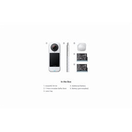 Insta360 Camera CINSAAFA-SE17 X4 Air Starter Bundle (Arctic White) Retail