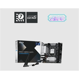 MSI MB PRO H810I WIFI H810 S1851 Max128GB DDR5 iATX Retail