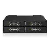 ICY DOCK RD MB699V5P-B ToughArmor 4Bay PCIe 5.0 U.2 U.3 NVMe SSD Mobile Rack