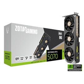 ZOTAC VCX ZT-B50700J-10A GeForce RTX 5070 SOLID OC 12GB GDDR7 192bit Retail