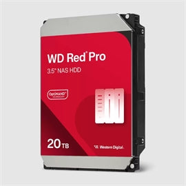 Western Digital HD WD202KFGX 20TB 3.5 7200RPM 512MB WD Red Pro NAS Brown Box