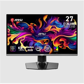 MSI MN MAG 272UP QD-OLED E16 27 QD-OLED 3840x2160 16:9 0.03ms 165Hz 2xHDMI