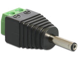 Delock 65434 Adapter Dc 3.5 X 1.35 Mm Male > Terminal Block 2 Pin