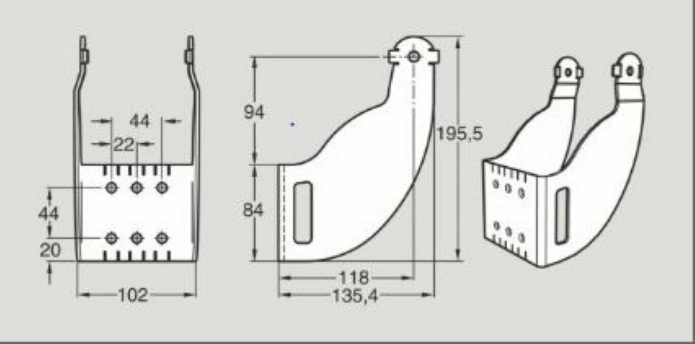 Flexlink 5116741 Support Bracket Kit Drive Unit X65