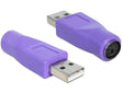 Delock 65461 Adapter Usb Type-A Male > Ps/2 Female