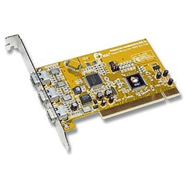 SIIG NN-400012-S8 1394 3-Port PCI 3-port 1394 (FireWire) adapter
