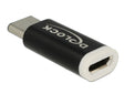 Delock 65678 Usb 2.0 Adapter Micro-B Female To Usb Type-C™ 2.0 Male Black
