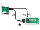 Delock 62945 Converter U.2 Sff-8639 / Sff-8643 Nvme > 1 X M.2 Key M