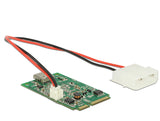 Delock 95259 Mini Pcie I/O Pcie Full Size 1 X Usb Type-C™ 3.1 Gen 2 Female