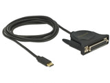 Delock 62980 Adapter Usb Type-C™ 2.0 Male > 1 X Parallel Db25 Female
