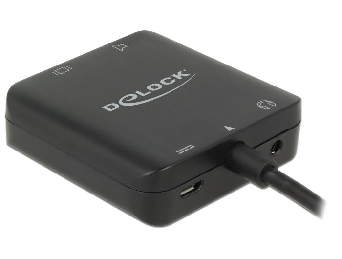 Delock 63276 Hdmi Audio Extractor 4K 60 Hz Compact