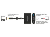 Delock 62992 Adapter Usb Type-C™ Male > Vga Female + Usb Type-A + Usb Type-C™