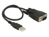 Delock 62958 Adapter Usb 2.0 Type-A Male > 1 X Serial Rs-232 Db9 Male