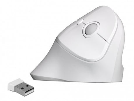 Delock 12596 Ergonomic Usb Mouse Vertical - Wireless