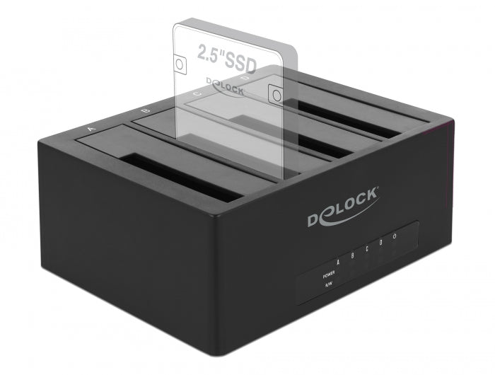 Delock 63930 Usb Type-C™ Docking Station For 4 X Sata Hdd / Ssd