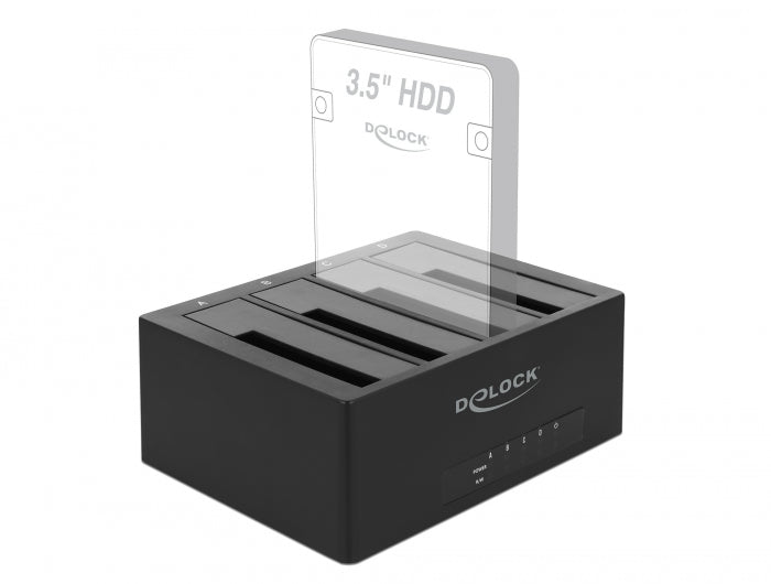 Delock 63930 Usb Type-C™ Docking Station For 4 X Sata Hdd / Ssd