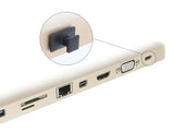 Delock 64015 Dust Cover For Usb Type-C™ Female With Big Grip 10 Pieces Black