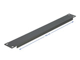 Delock 66289 19″ Network Cabinet Blind Cover 1U Black