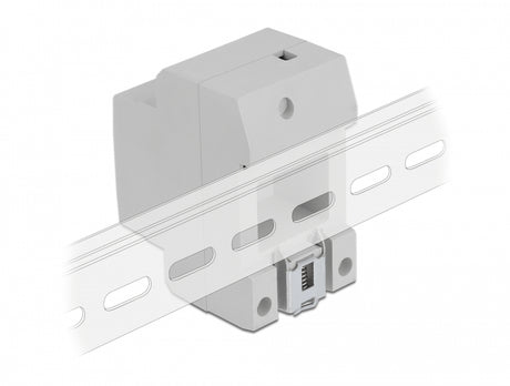 Delock 11469 Power Socket With A Side Grounding Contact For Din Rail
