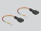 Delock 95242 Mini Pcie I/O Full Size 2 X Usb 2.0 Type-A Female