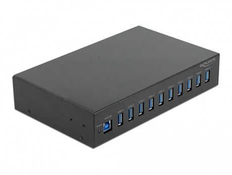 Delock 64112 10″ Industry Hub 10 X Usb 3.2 Gen 1 Type-A