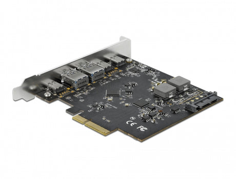 Delock 89074 Pci Express X4 Card To 3 X Usb Type-C™ + 2 X Usb Type-A