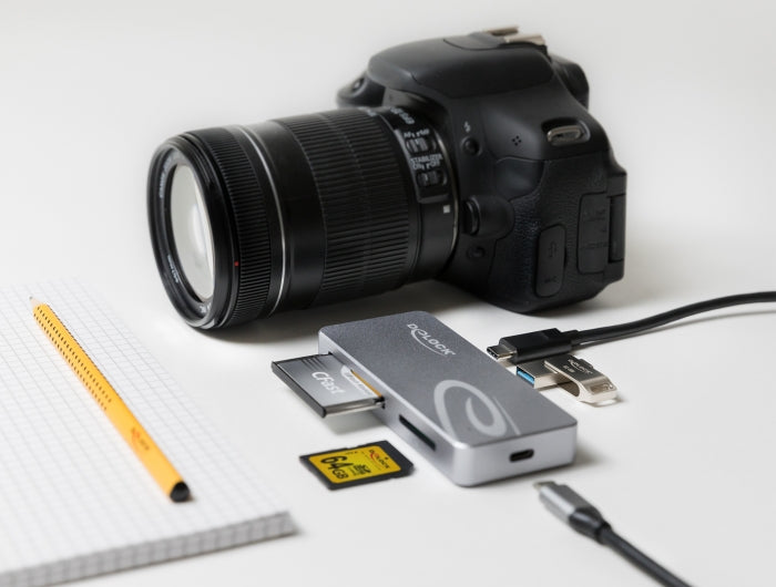 Delock 91754 Usb Type-C™ Card Reader For Cfast And Sd Memory Cards