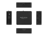 Delock 63397 S/Pdif Toslink Splitter 1 In 3 Out With Usb Powered