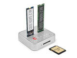 Delock 64138 Docking Station For 1 X M.2 Nvme Ssd + 1 X M.2 Sata Ssd