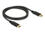 Delock 83323 Usb 2.0 Cable Type-C To Type-C 1 M Pd 5 A E-Marker