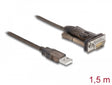 Delock 62646 Adapter Usb 2.0 Type-A To 1 X Serial Rs-232 D-Sub 9 Pin Male