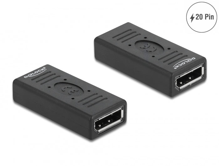 Delock 66643 Displayport 1.2 Adapter Female To Female Gender Changer ...